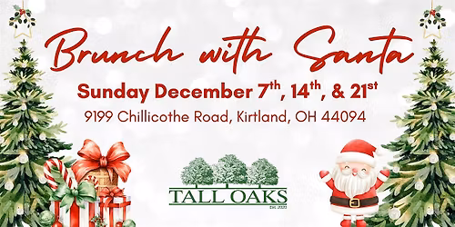 Tall Oaks Kirtland Santa's Brunch
