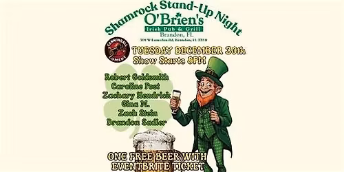 Shamrock Stand-up Night @ O'Brien's, 12\/30