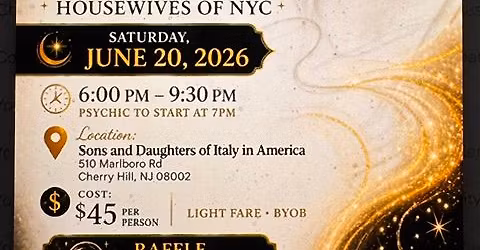 NJ OSIA Foundation Charity Psychic Medium Event starring Jennifer Rogers
