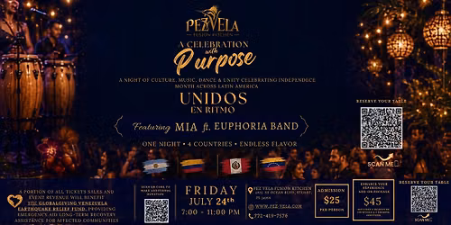 UNIDOS EN RITMO | ONE NIGHT | 4 COUNTRIES |ENDLESS FLAVOR