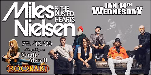Miles Nielsen and The Rusted Hearts with special guest Natalie Merrill