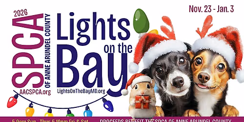 2026 Lights on the Bay MD with the SPCA of Anne Arundel County