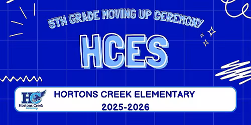 Hortons Creek 5th Grade Moving Up Ceremony