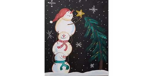 Stacking Snowmen - Paint and Sip in Tyler | Classpop!\u2122