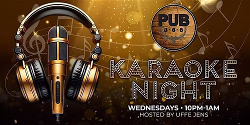 Karaoke Wednesdays at Pub 365