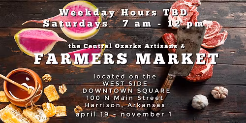 SATURDAY FARMERS MARKET ON THE SQUARE