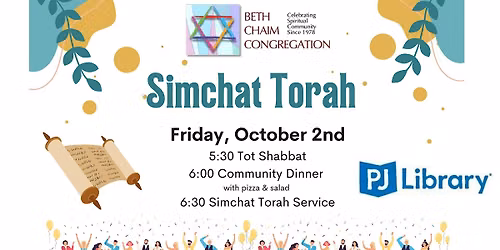 Simchat Torah and Tot Shabbat