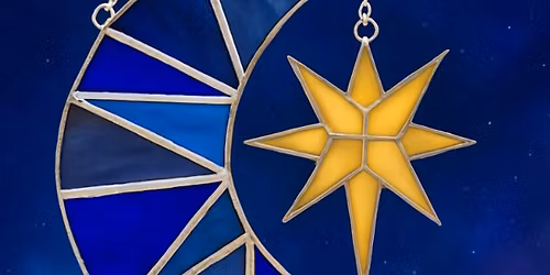 Moon And Star Stained Glass Intermediate Workshop