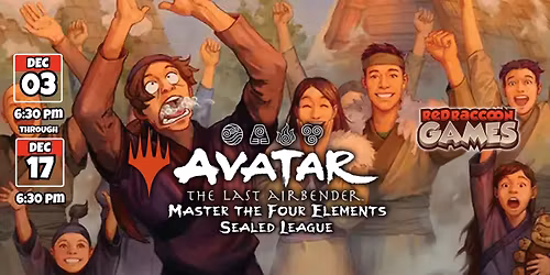 MtG Avatar the Last Airbender Master the Four Elements Sealed League