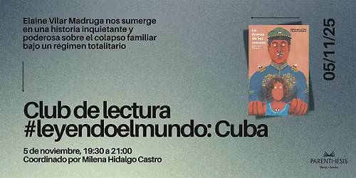 Club de lectura #leyendoelmundo: Cuba