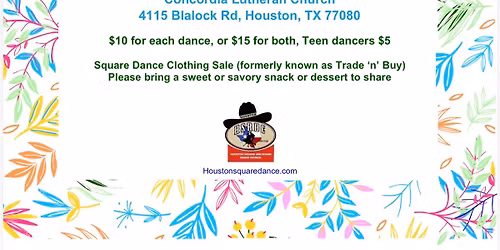 April Allemande New Dancer Jamboree and HSRDC 2nd Quarter Meeting