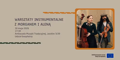 Warsztaty instrumentalne muzyki klezmerskiej z Morganem i Alen\u0105!