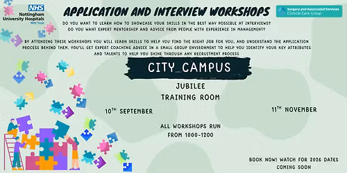 Copy of Application and Interview Workshops