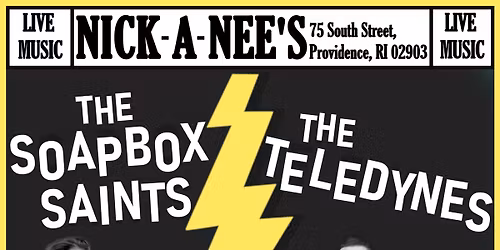 SOAPBOX SAINTS \u25c7 TELEDYNES 