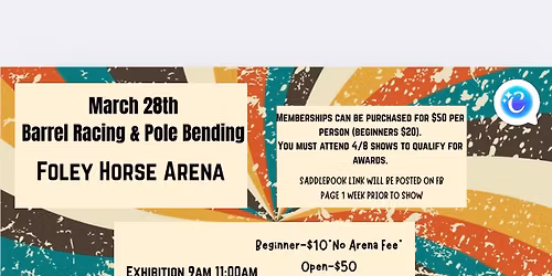 Show 2\/8 $500 Added 4D Barrel Race