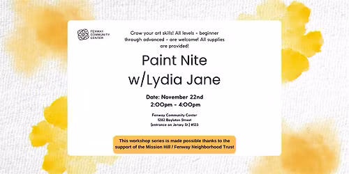 Paint Nite w\/ Lydia Jane