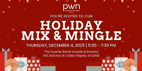 PWN Holiday Mix & Mingle
