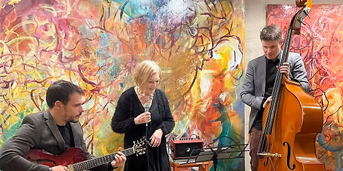 Art & Jazz Salon: Winter Party Drinks, Live Music & Open Studio