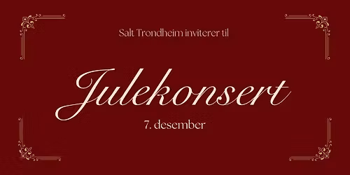 Julekonsert Salt Trondheim