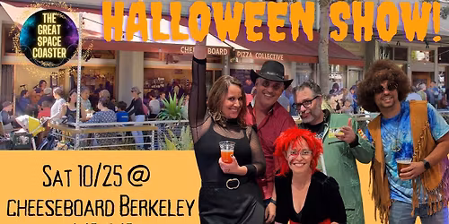 Spooky jam with the full band at Cheeseboard!