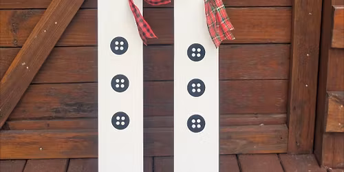 DIY Workshop: Winter Snowman Porch Leaner - December 30th (6:30pm-8:30pm)