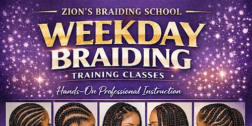 Braiding Classes (WEEKDAYS)