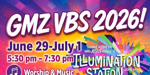 GMZ Vacation Bible School 2026