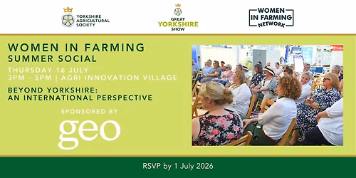 Women In Farming Summer Social