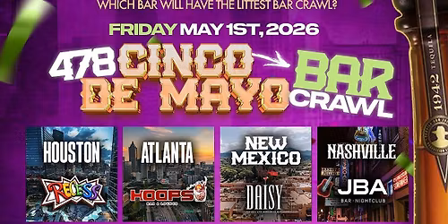 478 Crawl De Mayo Bar Crawl