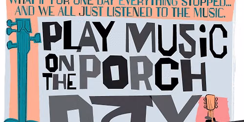 Play Music on the Porch Day Jam at Modella Art Gallery