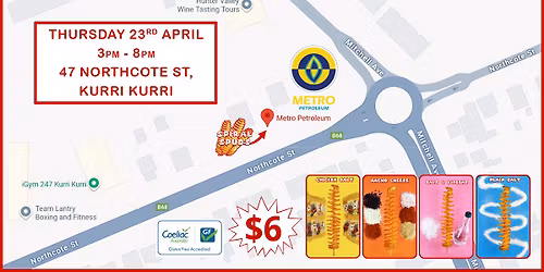 Spirals at Metro Petroleum Kurri Kurri