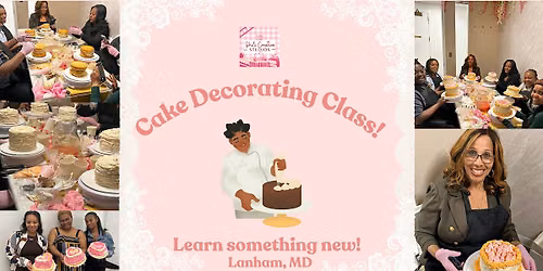 Cake decorating class  - Early Bird Sale!
