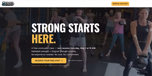 FREE Introduction to Kettlebell Strength + Mobility Training