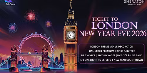 Ticket to London New Year 2026