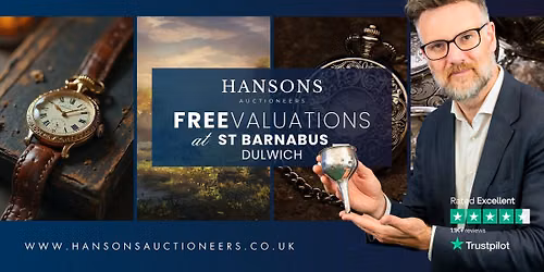 FREE Antiques Valuation Event in Dulwich | Gold, Silver, Jewellery, Watches, Antiques & Collectables