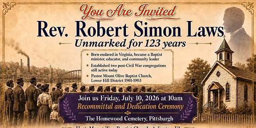 Rev. Robert S. Laws Dedication Ceremony | July 10