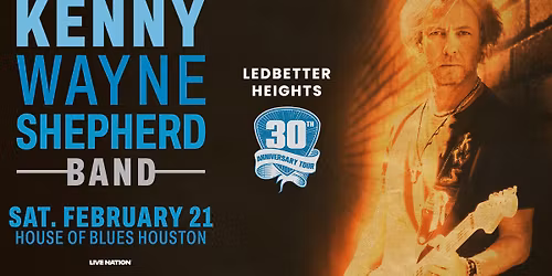 Kenny Wayne Shepherd - Ledbetter Heights 30th Anniversary Tour
