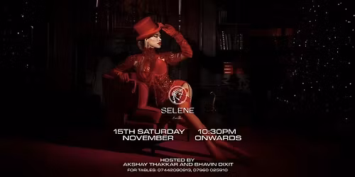 BOLLYWOOD ROYALE; A NIGHT OF CLASS - SELENE CLUB; AR EVENTS