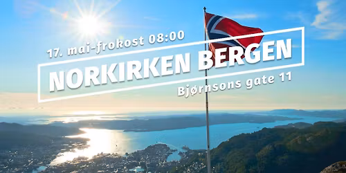 17. mai-frukost i Norkirken for alle som vil vere med!