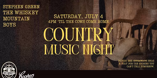 Country Music Night @ Irish Murphy's \ud83c\udfb8\ud83e\udd20