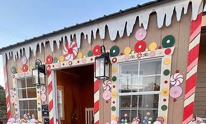 First Federal Santa's Village in Downtown Lincolnton