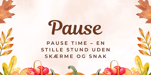 \ud83d\udd6f\ufe0f Pause Time \u2013 en stille stund uden sk\u00e6rme og snak \u2615