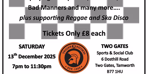 *SOLD OUT* - The TWO TONE REVOLUTION