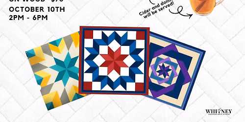 Barn Quilt Painting Class