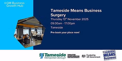 Tameside Means Business Surgery