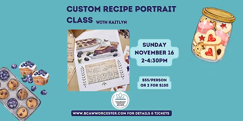 Custom Recipe Portrait Class