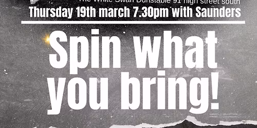 \u201cSpin what you bring with Saunders\u201d