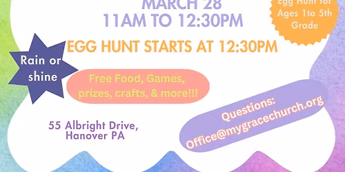 Hope Has Risen: easter Fun and Egg Hunt