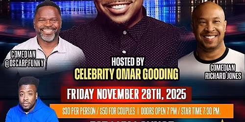 Omar Gooding & Lank The King Comedy Show (Memphis, TN) 11\/28\/25