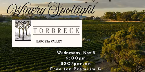 Winery Spotlight: Torbreck Vintners